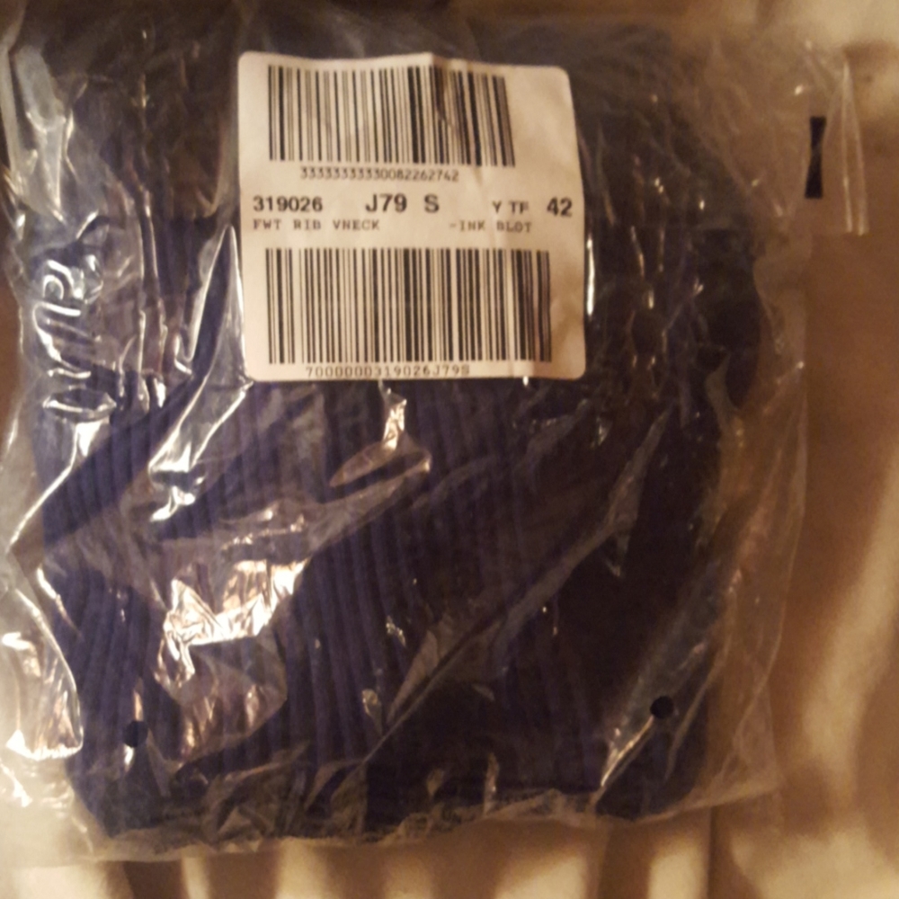 Small petite v neck sweater